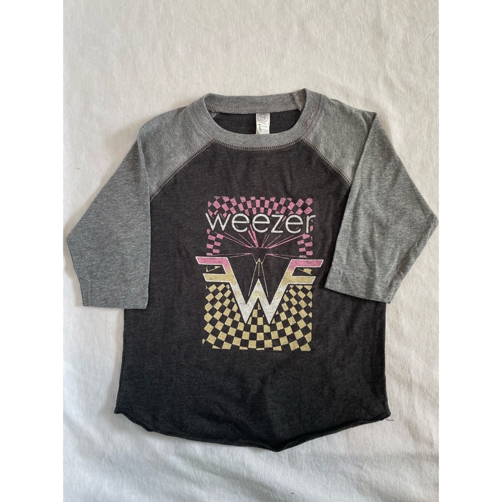 Weezer 2T Baseball Style Tee